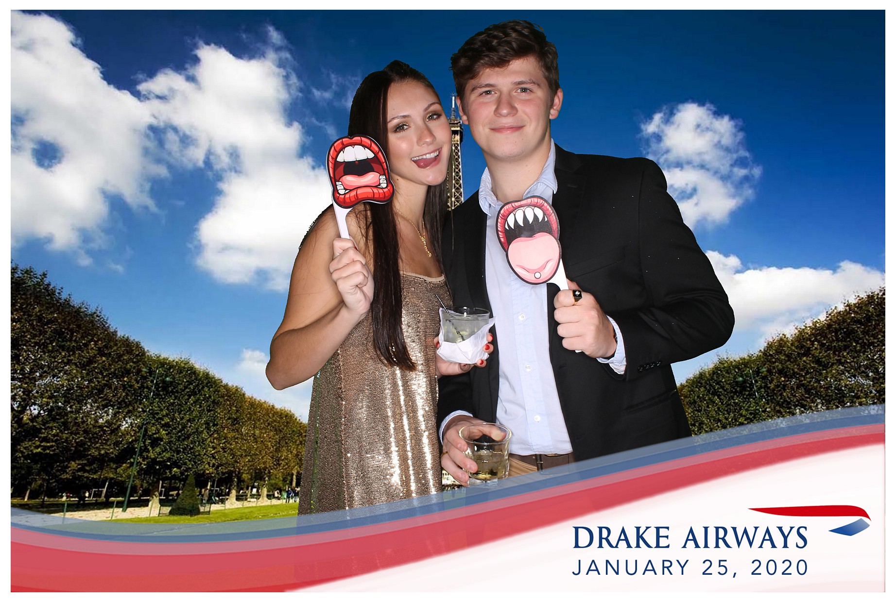Drake Airways | View more photos from the event at gallery.photoboothcincy.com/u/PhotoBoothCincy/Drake-Airways